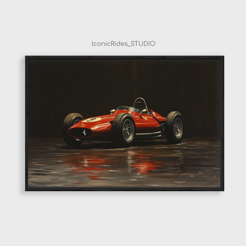 1965 Ferrari F1 in the Dark