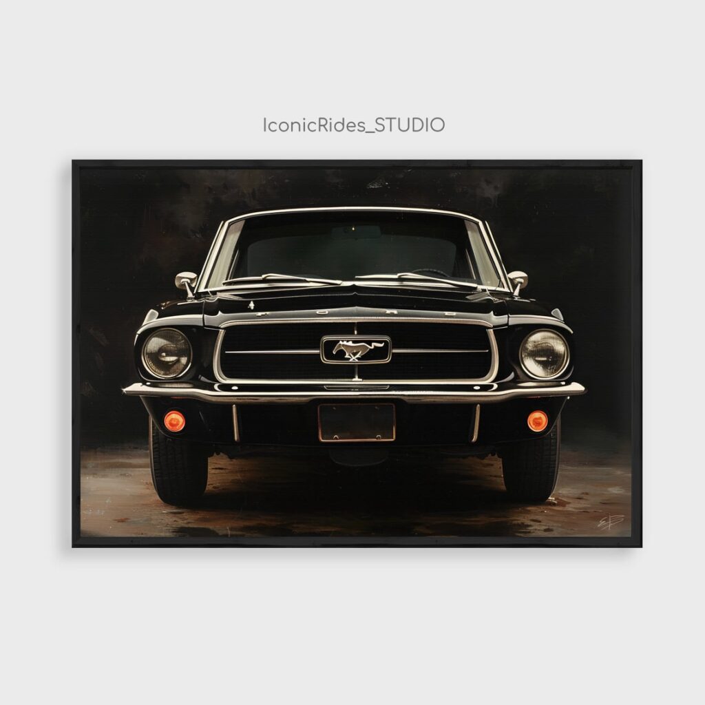 1965 Ford Mustang Front View