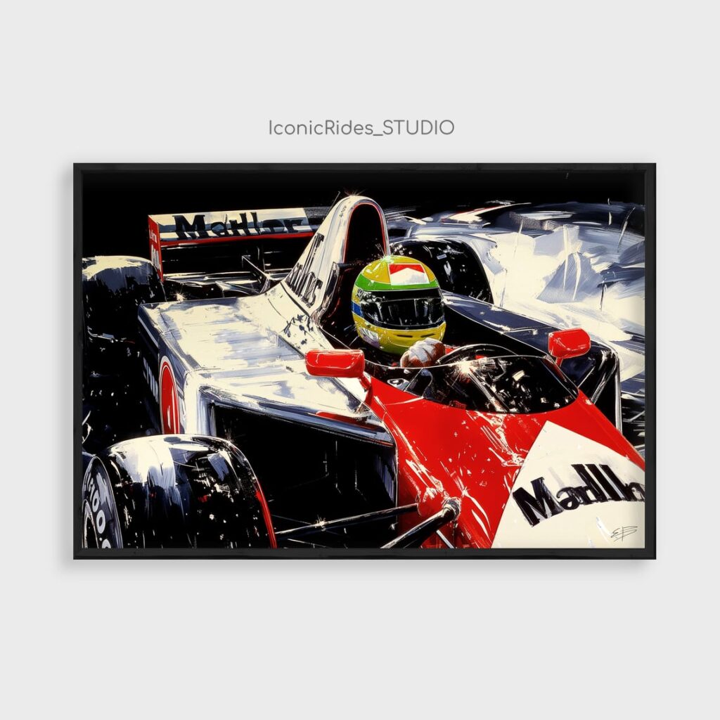 Ayrton Senna McLaren Cockpit