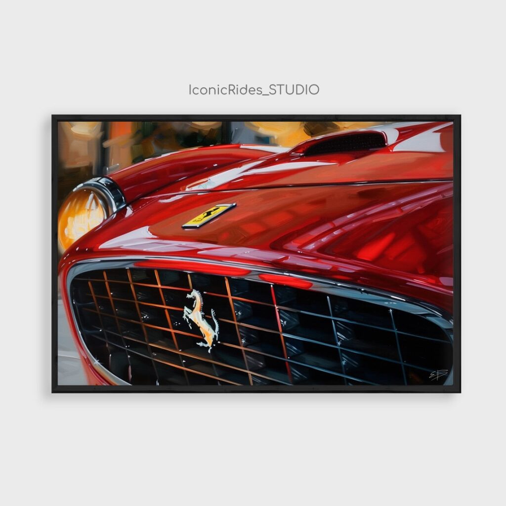 Ferrari 250 GT SWB Grille Close-Up