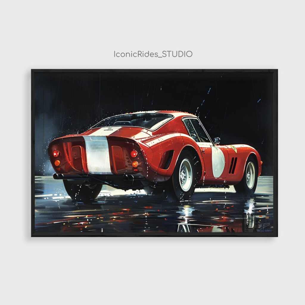 Ferrari 250 GTO Rear View