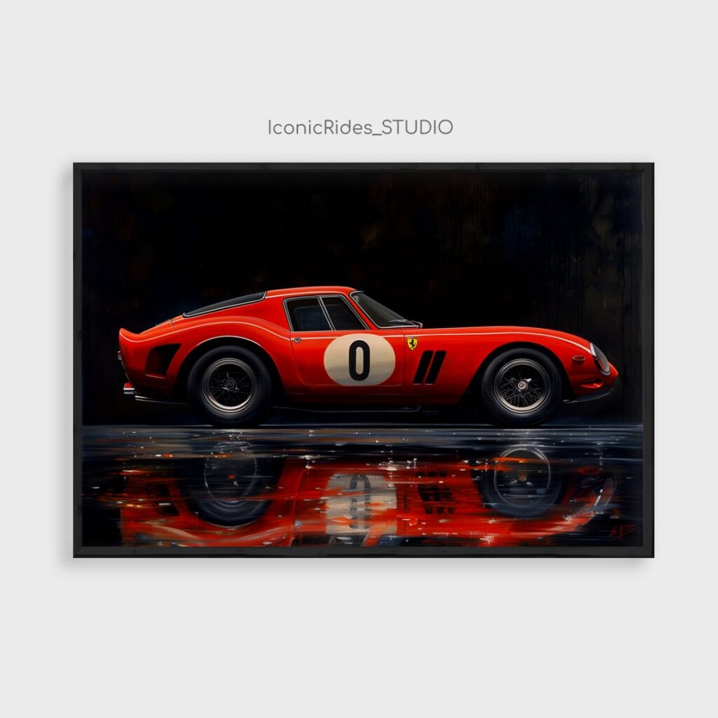 Ferrari 250 GTO Side View