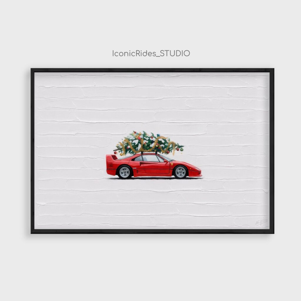 Ferrari F40 Christmas