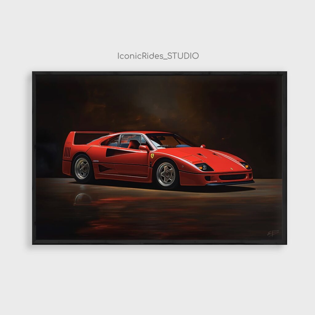 Ferrari F40 Classic Portrait