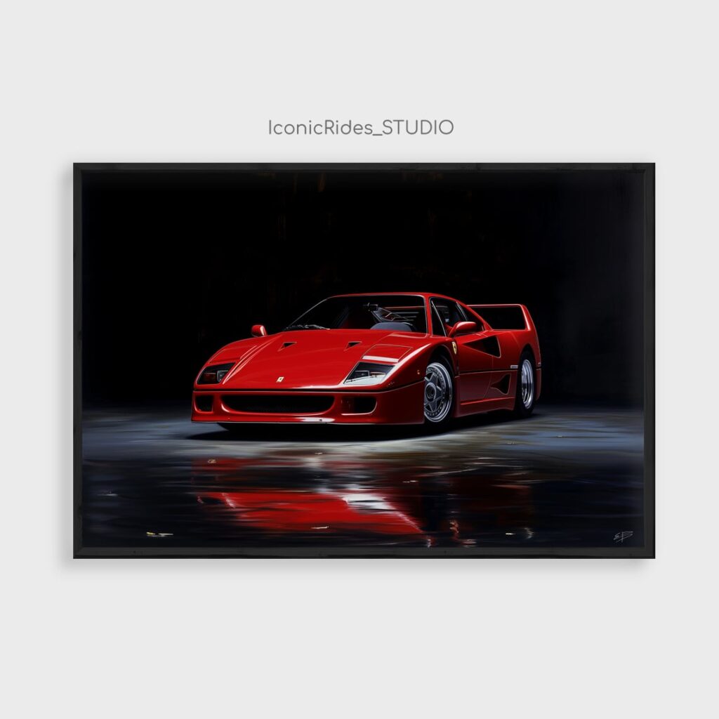 Ferrari F40 Reflection