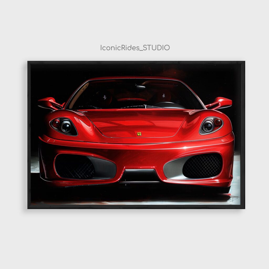 Ferrari F430 Front View