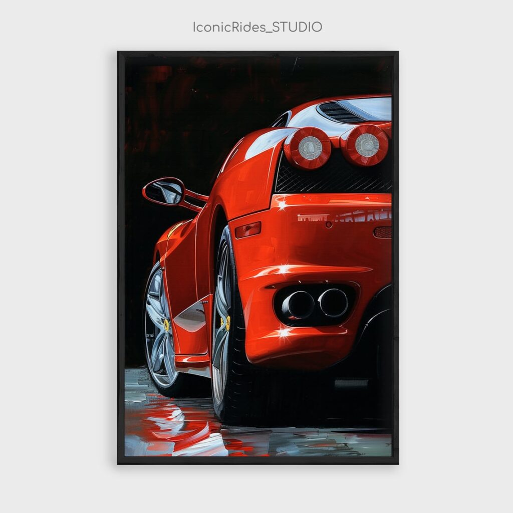 Ferrari F430 Rear View
