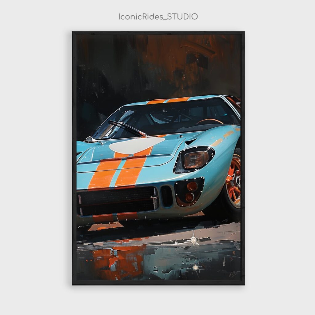 Gulf Ford GT40 Close-Up