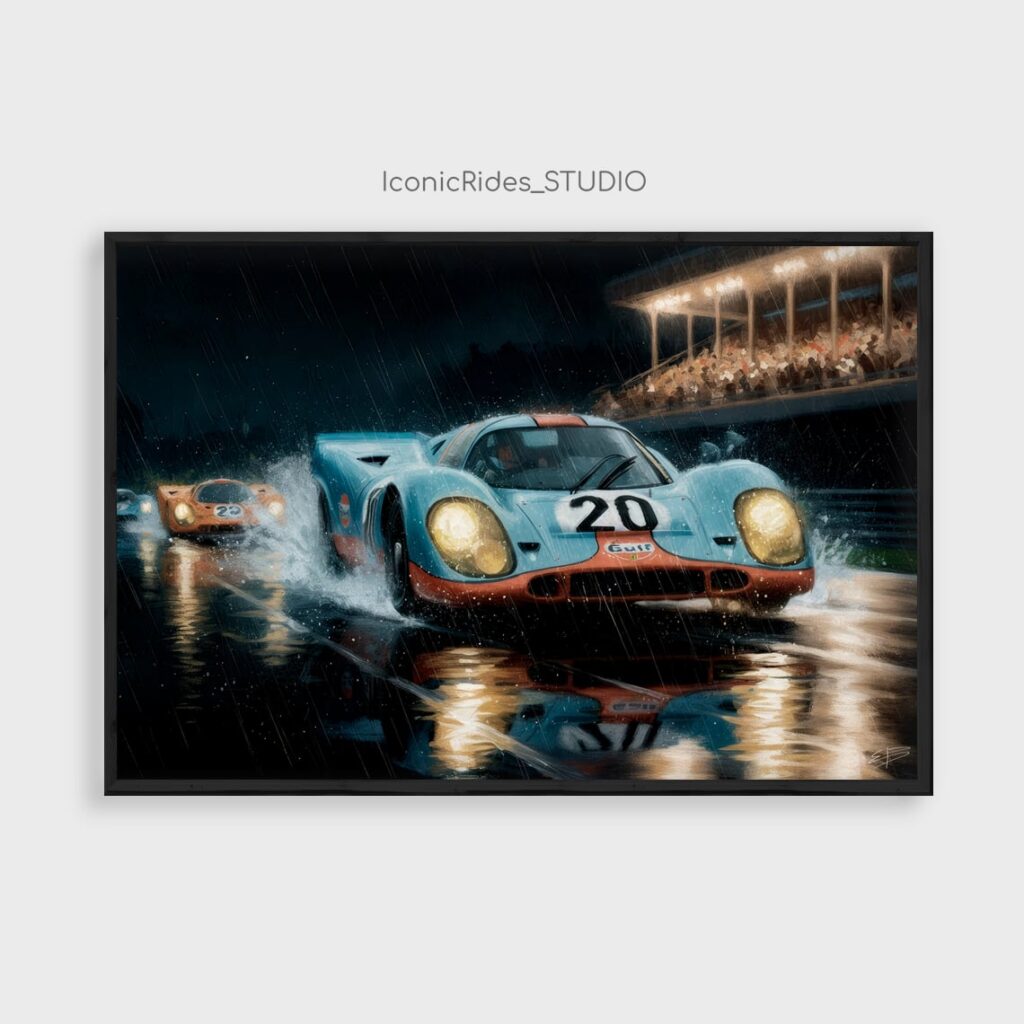 Gulf Porsche 917K #20 at Le Mans