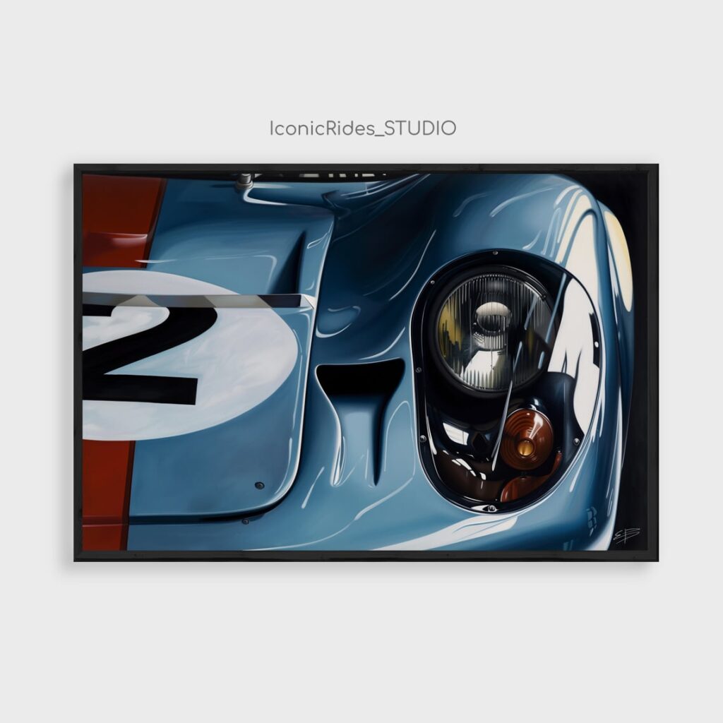 Gulf Porsche 917K Close-Up
