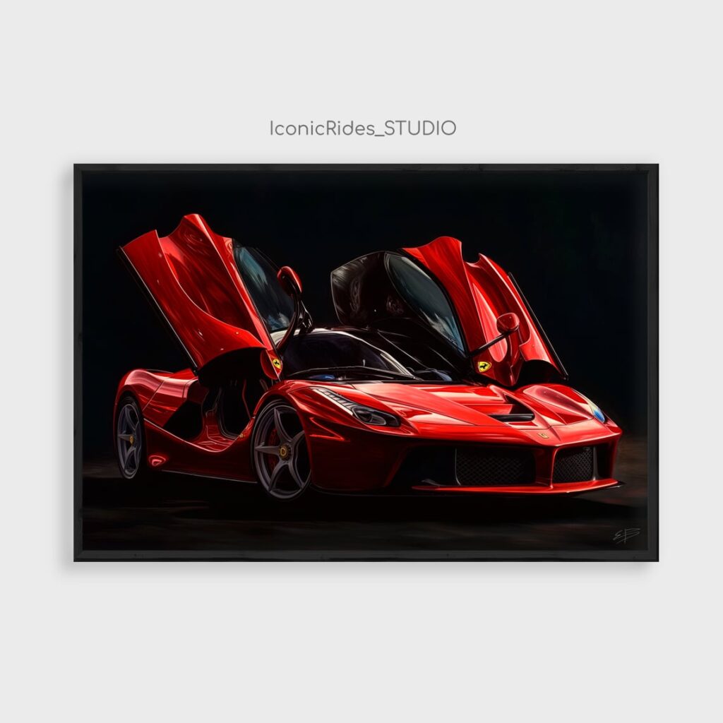 LaFerrari Doors Up