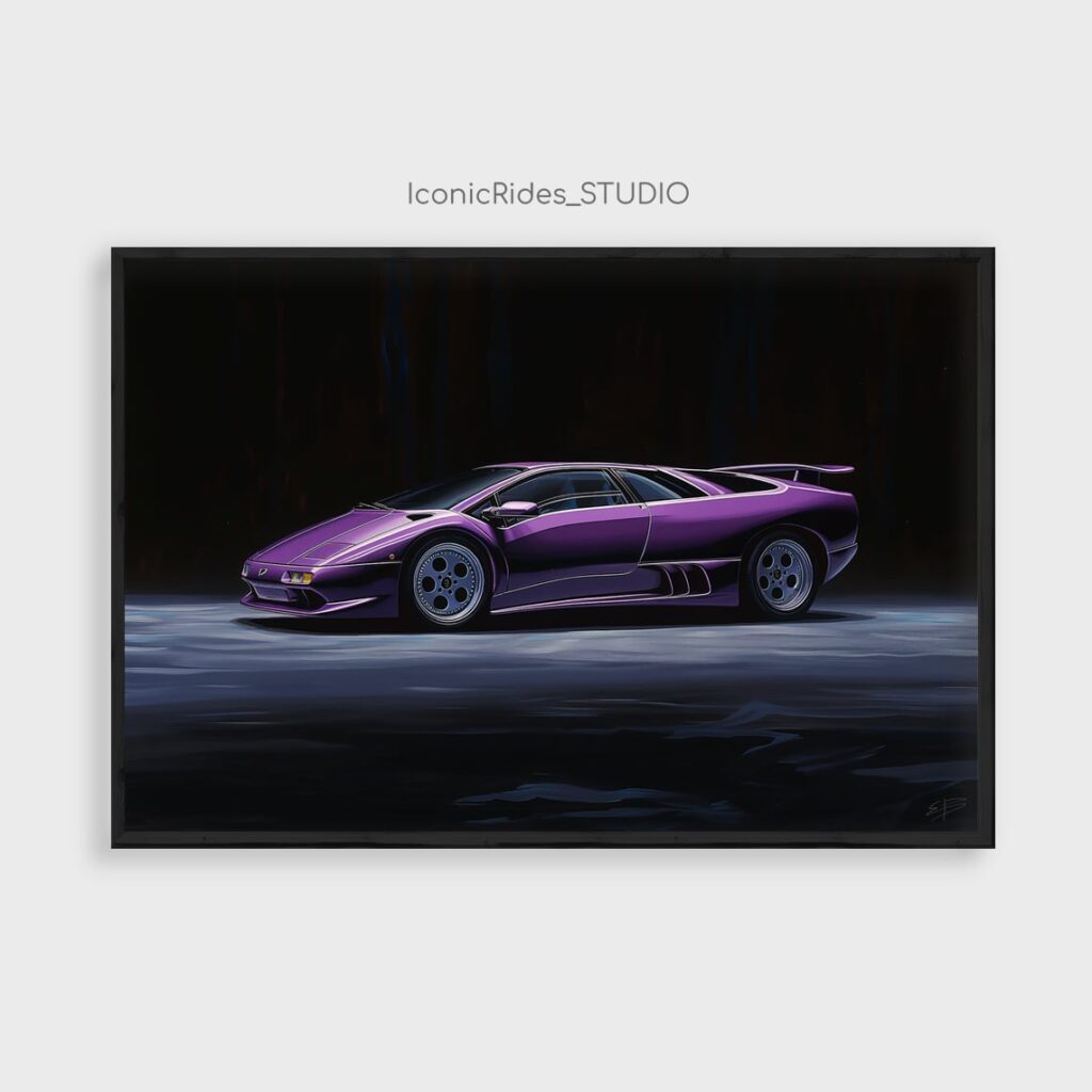 Lamborghini Diablo Purple 1993