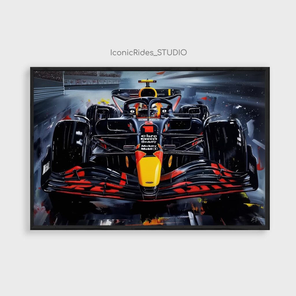 Max Verstappen Red Bull Front View