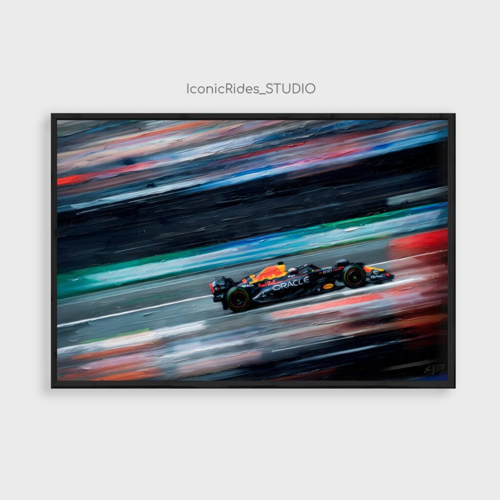 Max Verstappen Speed Blur