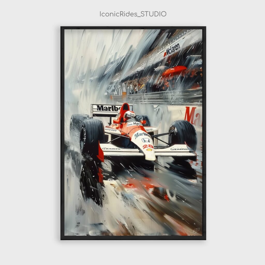 McLaren MP4 Marlboro Abstract