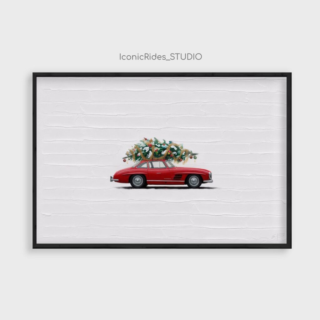 Mercedes-Benz 300 SL Christmas