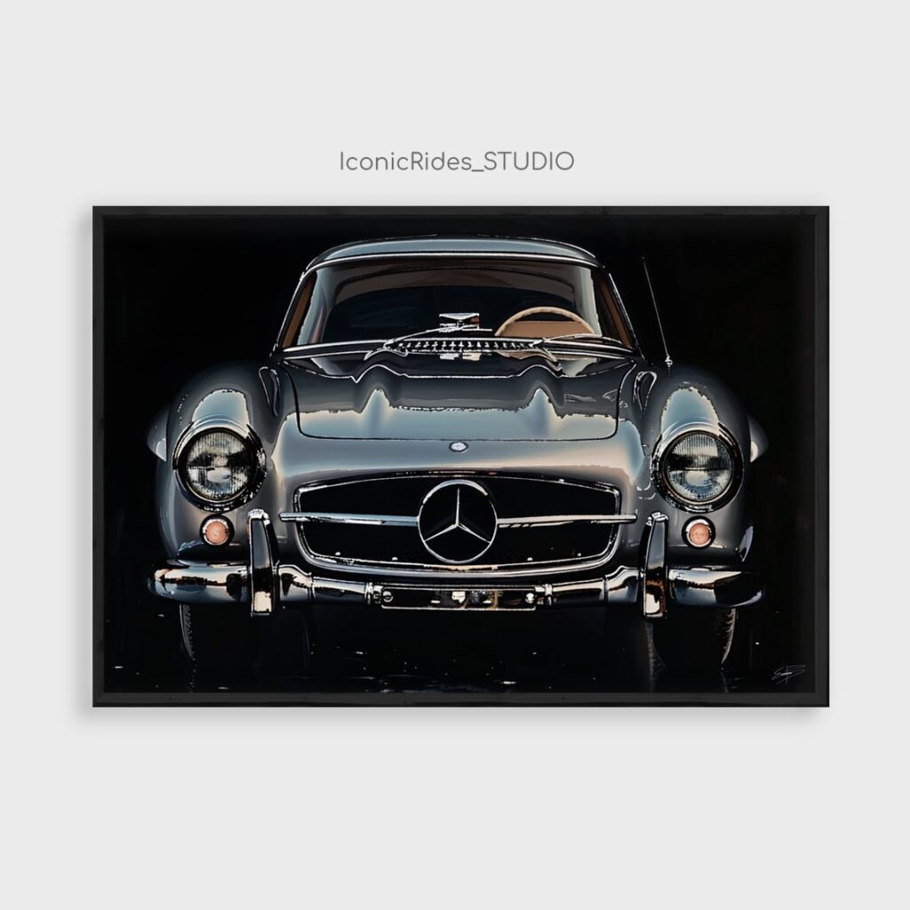 Mercedes-Benz 300 SL Front View
