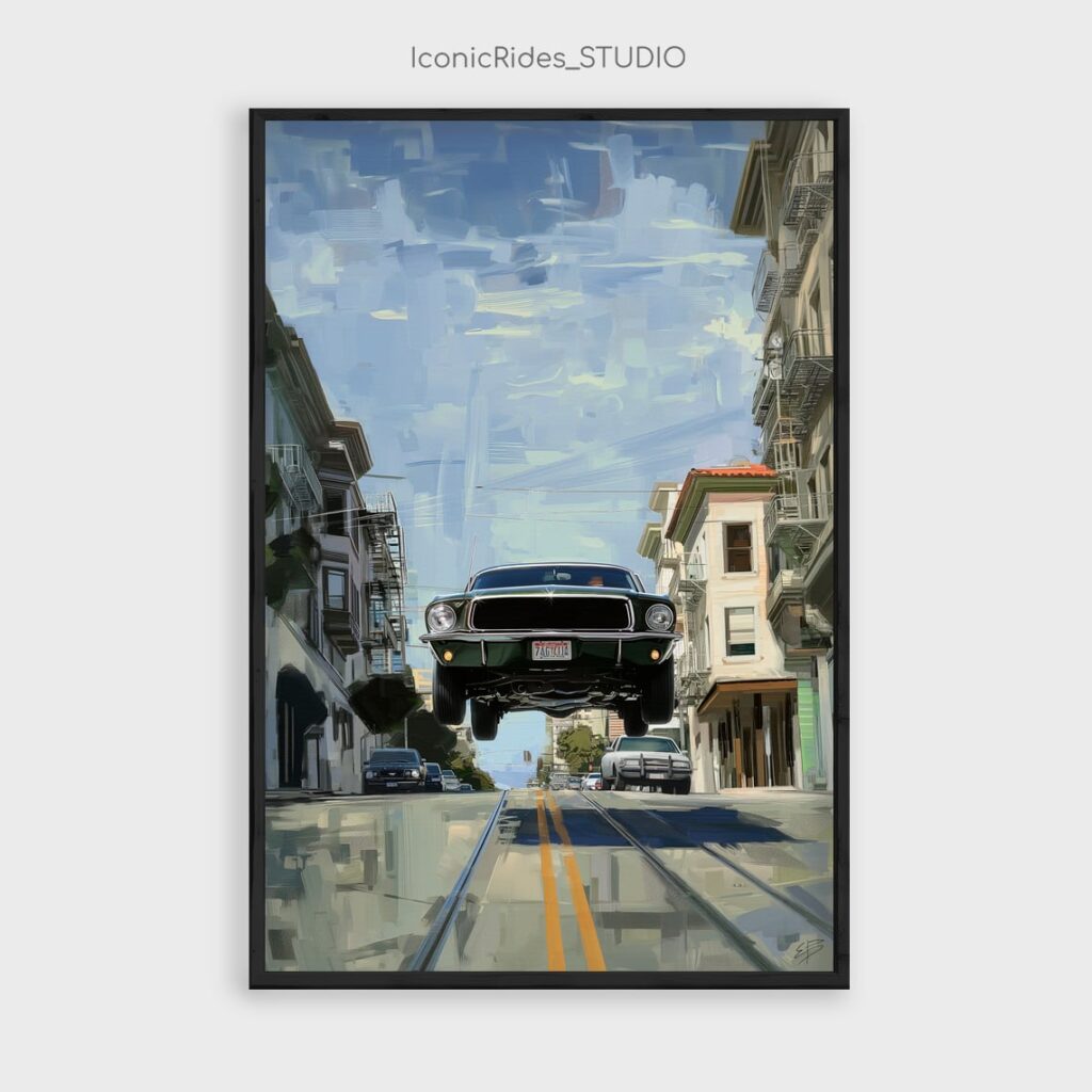 Mustang Bullitt Street Jump