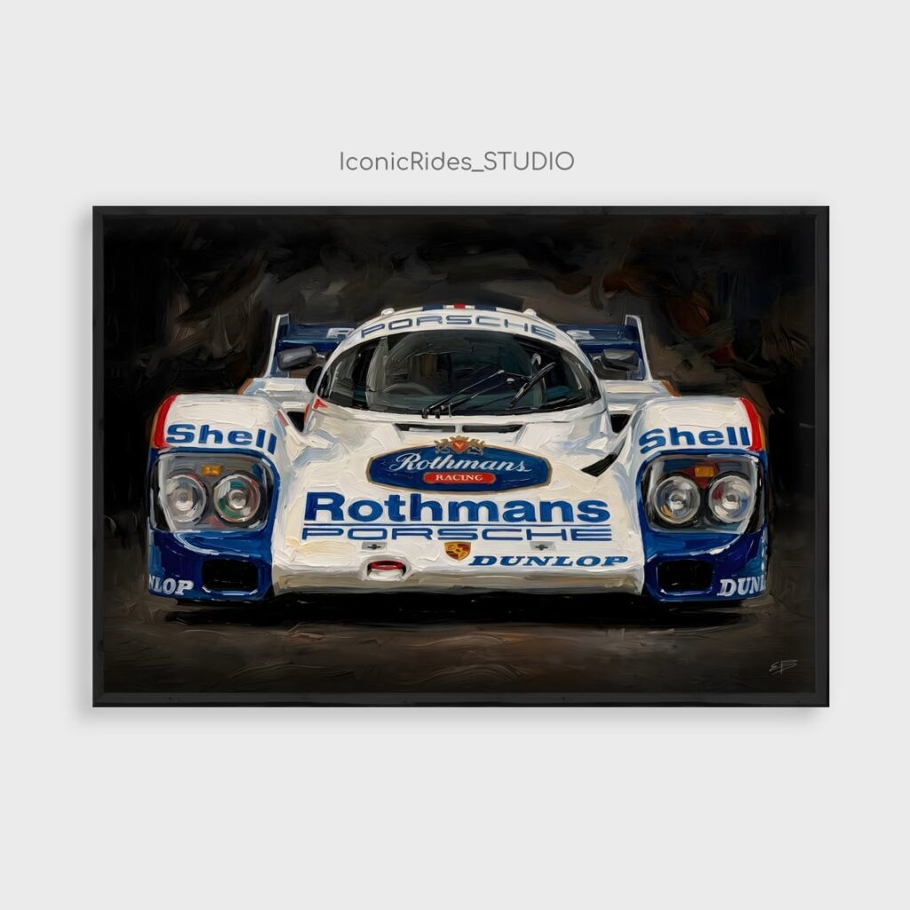 Rothmans Porsche 956 Front View