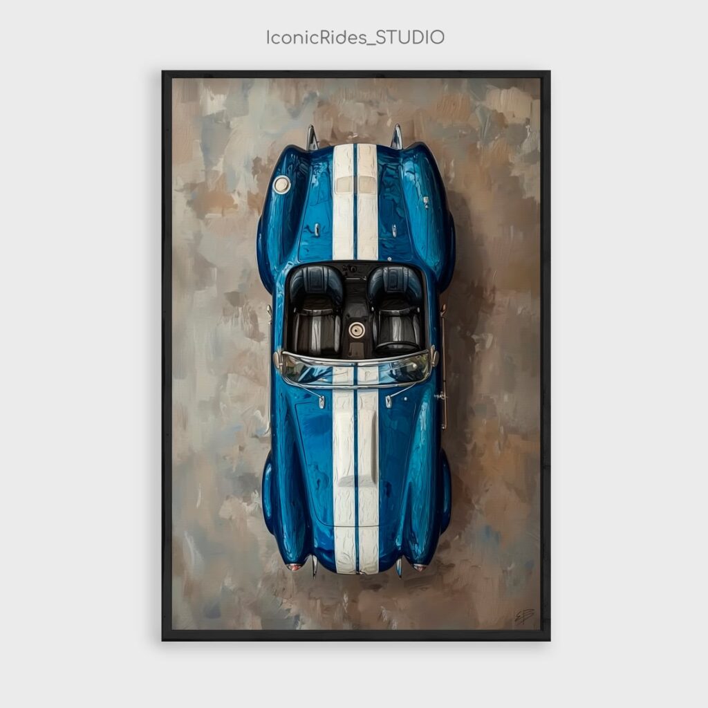 Shelby Cobra Top View