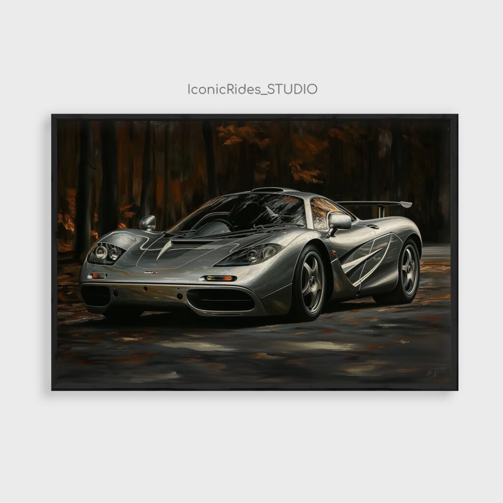 Silver McLaren F1