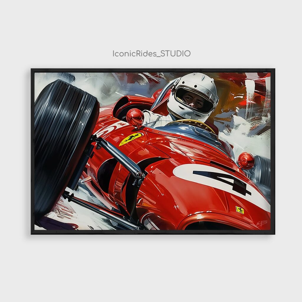 Vintage Ferrari F1 #4 Cockpit
